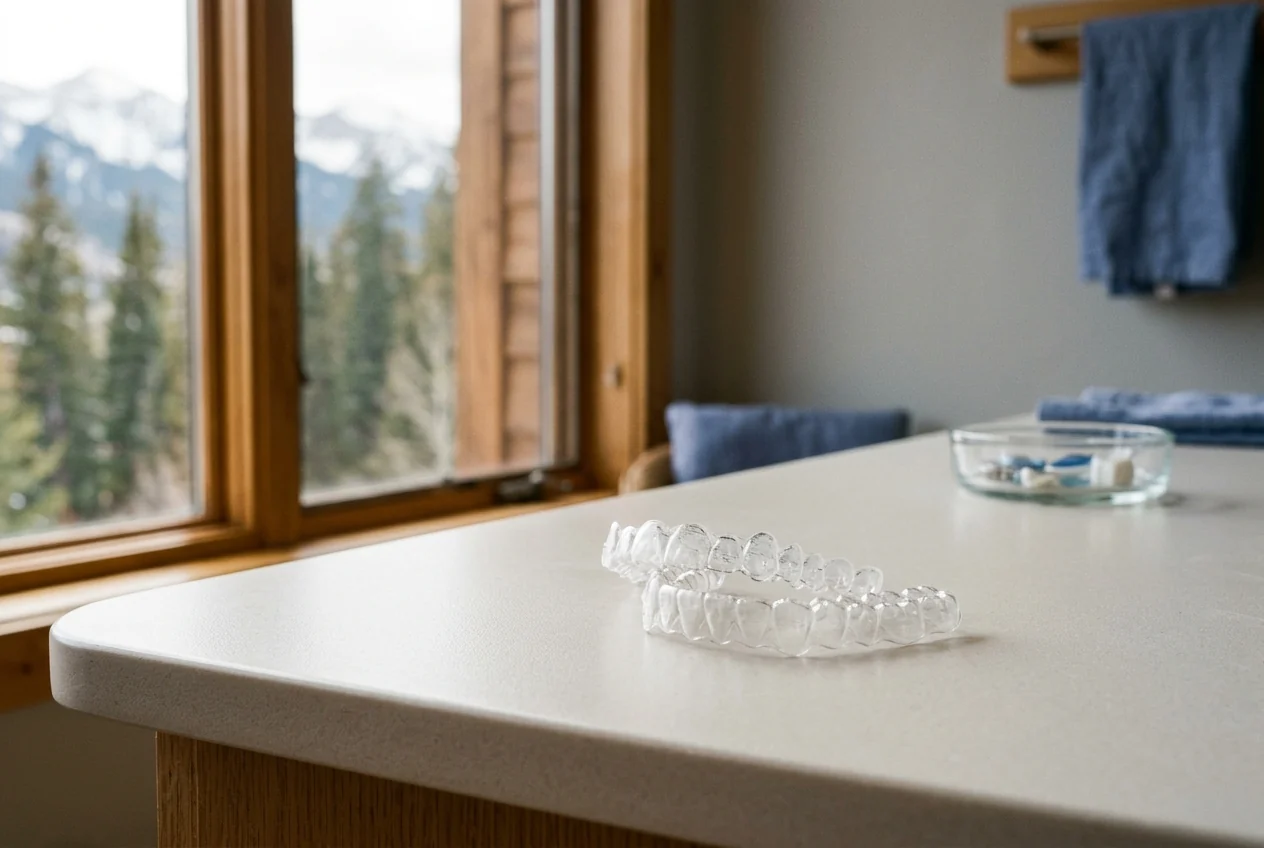 Clear aligner trays